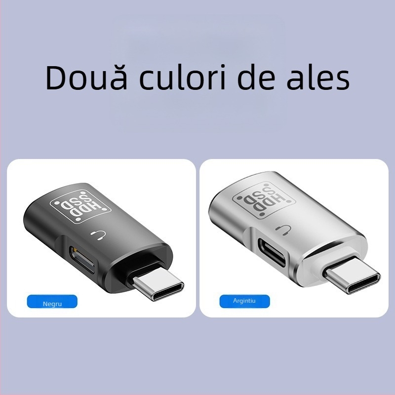 Potrivit pentru adaptorul de telefon mobil Apple, adaptor de încărcare tip C la USB Two-In-One Pd15W, adaptor de transmisie a datelor