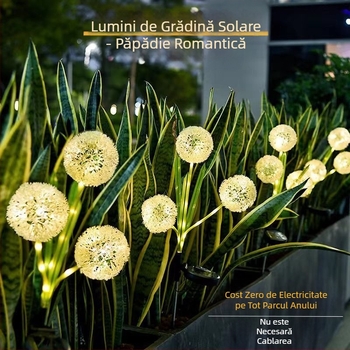 Felinare de podea cu LED-uri, cu conectare de la unu la cinci, cu model de floarea-soarelui, lumini decorative pentru grădină și curte, cu energie solară, iarbă