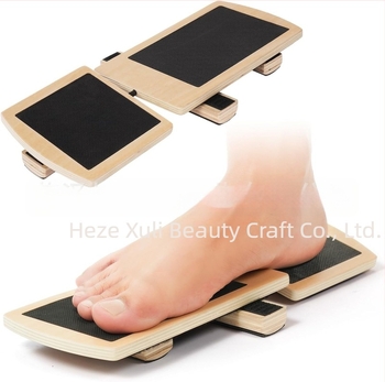 Placă de întindere pentru picioare din lemn, nouă, cu echilibru, corector de postură, stabilizator de gleznă, antrenor de balet din lemn masiv