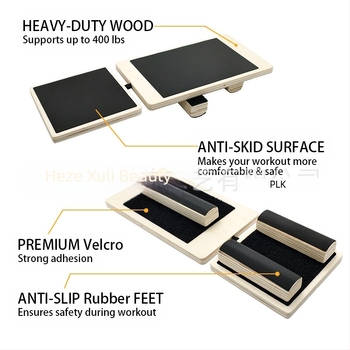 Placă de întindere pentru picioare din lemn, nouă, cu echilibru, corector de postură, stabilizator de gleznă, antrenor de balet din lemn masiv