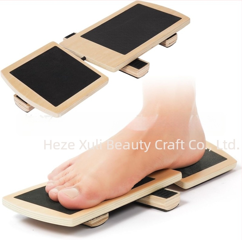 Placă de întindere pentru picioare din lemn, nouă, cu echilibru, corector de postură, stabilizator de gleznă, antrenor de balet din lemn masiv