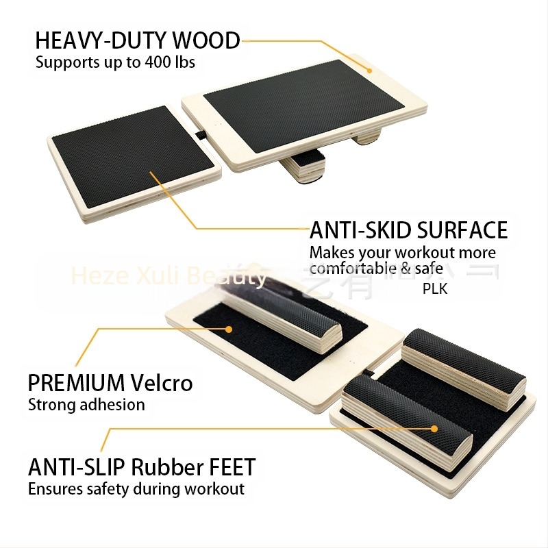 Placă de întindere pentru picioare din lemn, nouă, cu echilibru, corector de postură, stabilizator de gleznă, antrenor de balet din lemn masiv