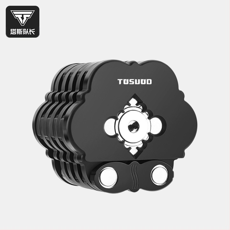 Lacăt pliabil pentru motocicletă electrică Tas Captain, lacăt antifurt, convenabil pentru biciclete, lacăt pliabil, lacăt pentru biciclete de munte