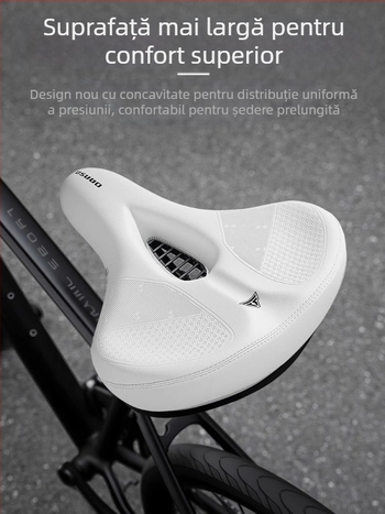 Căpitanul Tas pernă de șa pentru biciclete de munte rutier pernă de șa pentru biciclete îngroșată din silicon super moale accesorii pentru biciclete