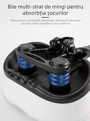 Căpitanul Tas pernă de șa pentru biciclete de munte rutier pernă de șa pentru biciclete îngroșată din silicon super moale accesorii pentru biciclete