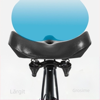 Șa de bicicletă Xingbai, șa de bicicletă electrică, mărită și lărgită, pernă confortabilă pentru scaunul de bicicletă, absorbție confortabilă a șocurilor goale