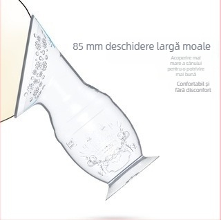 Colector de lapte nou cu ventuză, pompă de sân manuală din silicon, pompă de sân, colector de lapte matern, mașină de muls lapte cu scurgeri