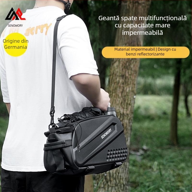 Geantă de bicicletă, rucsac de bicicletă de munte, geantă de șa impermeabilă, geantă portabilă pentru depozitare, geantă specială pentru echipament de echitație