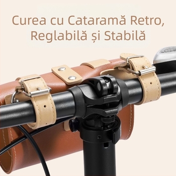 Geantă de bicicletă pentru copii, geantă frontală retro, geantă auto generală, geantă pliabilă pentru bancheta din spate, geantă de echitație