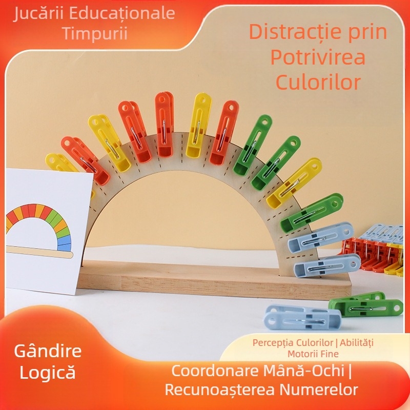 Puzzle din lemn pentru grădiniță, potrivit pentru culori, JiaJiaole, pentru copii, Montessori, materiale didactice, puzzle, educație timpurie, jucării, cogniție a culorilor