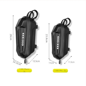 În stoc, aplicabil scuter electric, bicicletă, echilibru, mașină, EVA, geantă de cap pentru mașină, impermeabilă, geantă pentru prima dată, pentru scuter, bicicletă, echilibrare, mașină