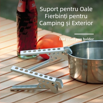 Picnic în aer liber anti-opărire oală clip tacâmuri accesorii grătar clip aluminiu aliaj cuptor cu microunde alimente clip depozitare