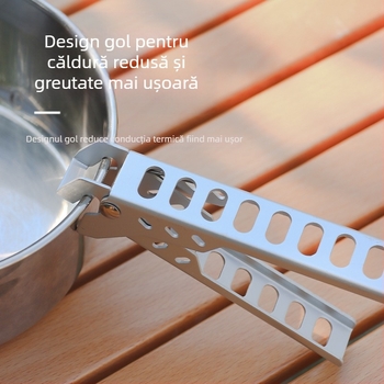 Picnic în aer liber anti-opărire oală clip tacâmuri accesorii grătar clip aluminiu aliaj cuptor cu microunde alimente clip depozitare