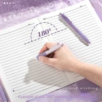 Caiet b5, blocnotes mare îngroșat, carte cu copie moale, caiet pentru studenți, jurnal cu aspect deosebit, caiet de papetărie creativă