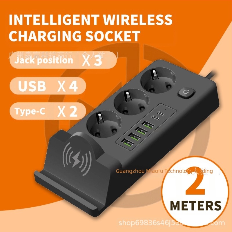 Prelungitor de priză rusesc multifuncțional cu cablu 3m, priză standard europeană, 220V, prelungitor de priză standard european