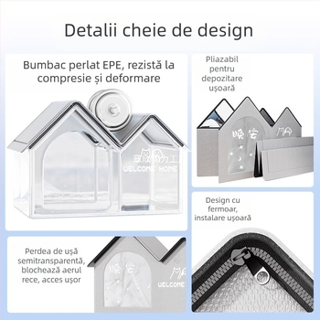 Pisică cu aer condiționat, cuib de pisică, răcire de vară, vară, animale de companie, patru sezoane, universal, Igloo, cuib de dormit pentru câini mici