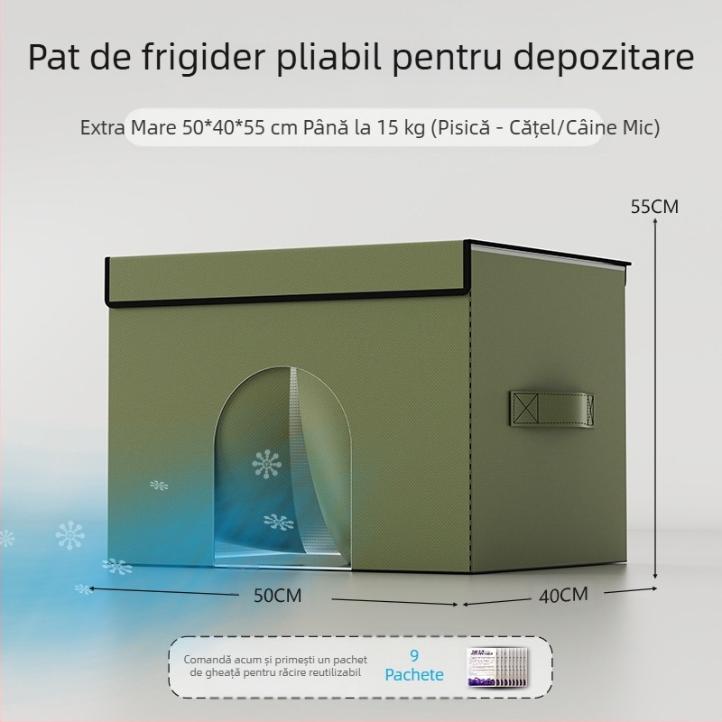 Pisică cu aer condiționat, cuib de pisică, răcire de vară, vară, animale de companie, patru sezoane, universal, Igloo, cuib de dormit pentru câini mici