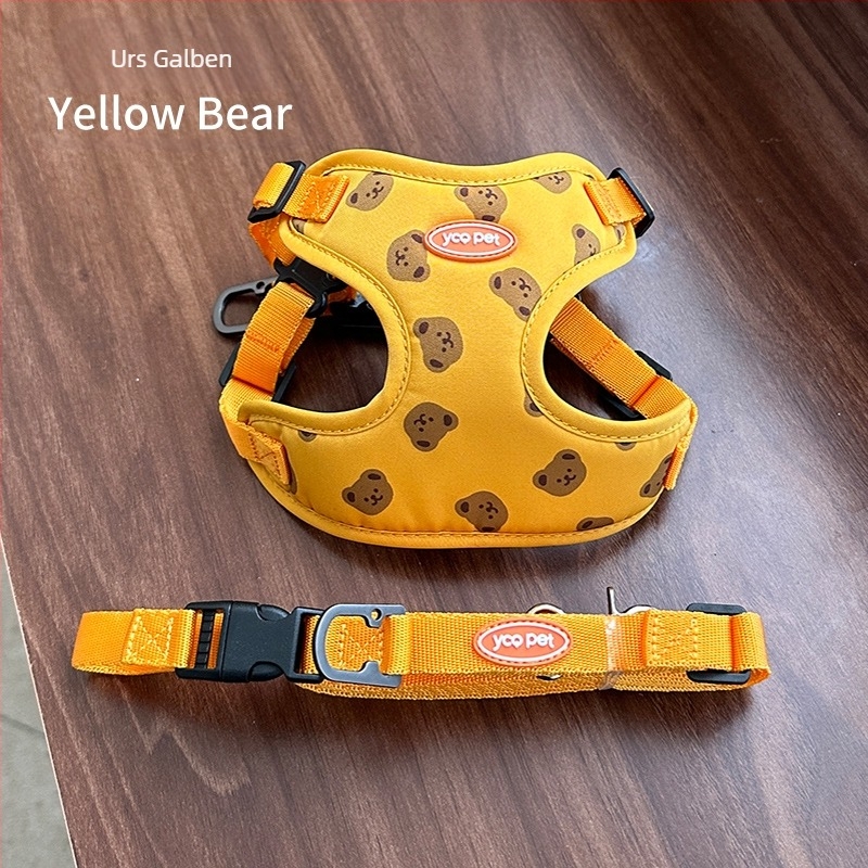 Lesă pentru câini, vestă pentru plimbări, lesă pentru câini mici, curea de piept pentru câini medii, lesă pentru câini, lanț de pluș pentru câini