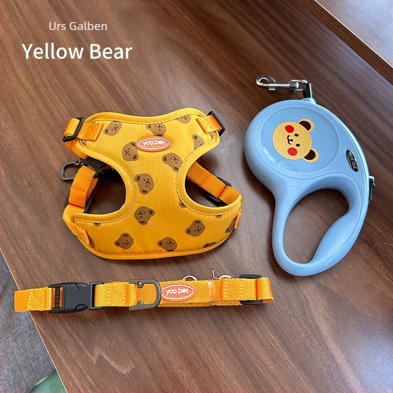 Lesă pentru câini, vestă pentru plimbări, lesă pentru câini mici, curea de piept pentru câini medii, lesă pentru câini, lanț de pluș pentru câini