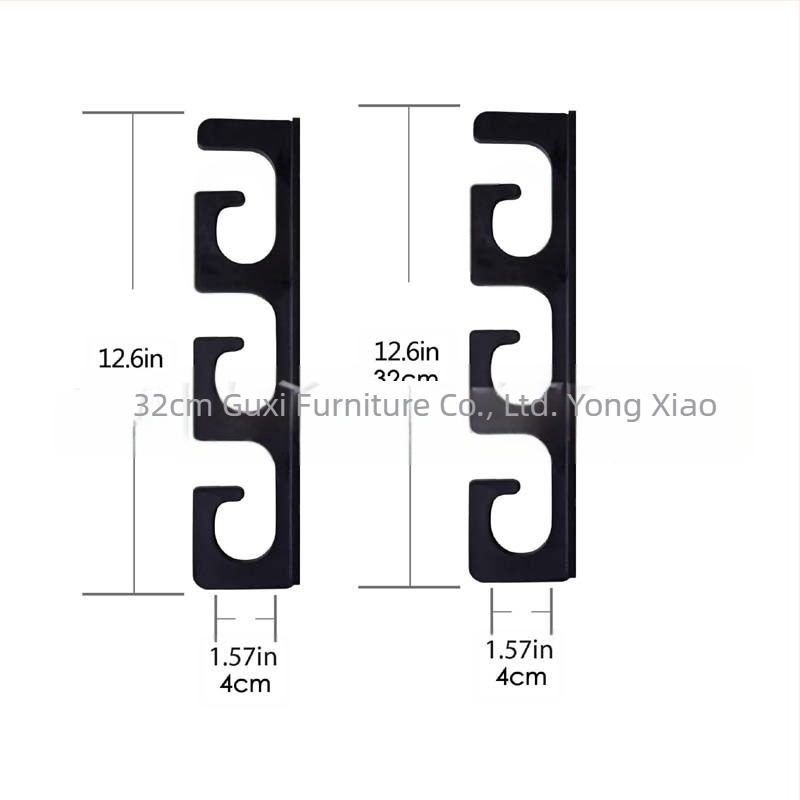 Suport de undiță BEBIKR pentru montare pe perete - suport pentru undiță - 5 undițe