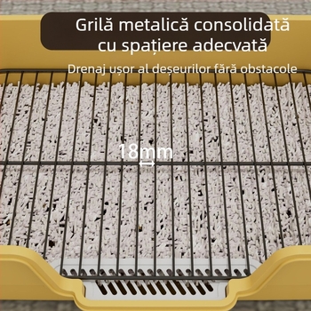 Plasă de fier pentru toaletă pentru câini, supradimensionată, anti-stropire, gard înalt, urinal pentru câini, mari, medii, mici, pentru câini, plat, articole pentru animale de companie