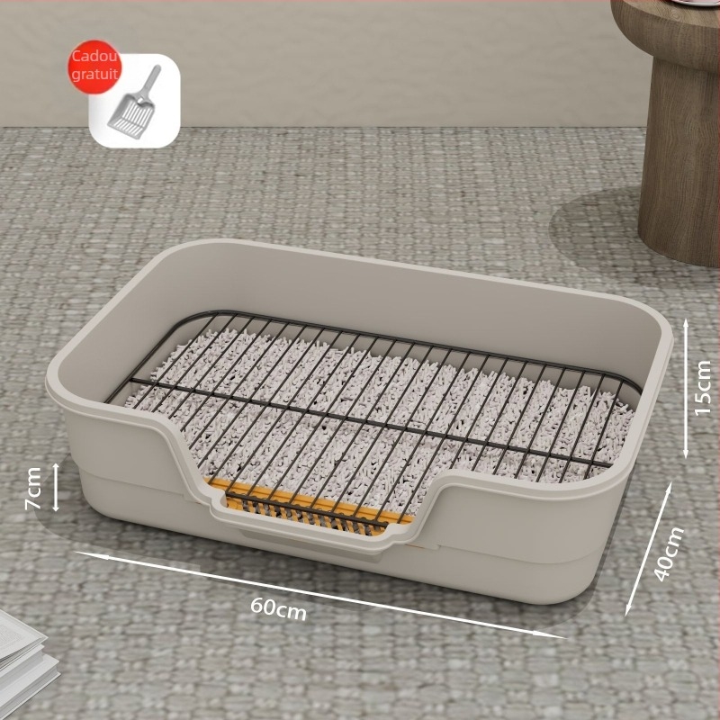 Plasă de fier pentru toaletă pentru câini, supradimensionată, anti-stropire, gard înalt, urinal pentru câini, mari, medii, mici, pentru câini, plat, articole pentru animale de companie