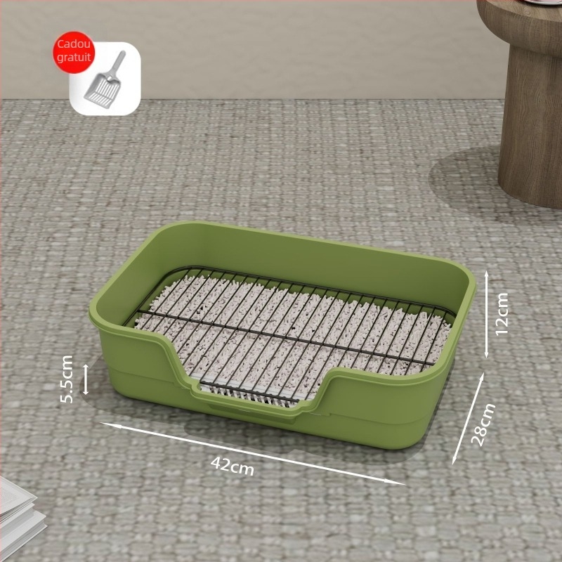 Plasă de fier pentru toaletă pentru câini, supradimensionată, anti-stropire, gard înalt, urinal pentru câini, mari, medii, mici, pentru câini, plat, articole pentru animale de companie