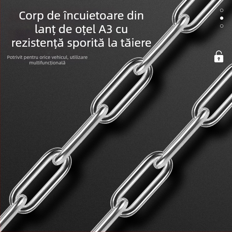 WEST BIKING lacăt pentru bicicletă, lacăt antifurt cu cheie, lacăt pentru bicicletă de munte, lacăt cu lanț pentru mașină electrică, lacăt cu lanț pentru baterie, lacăt pentru mașină