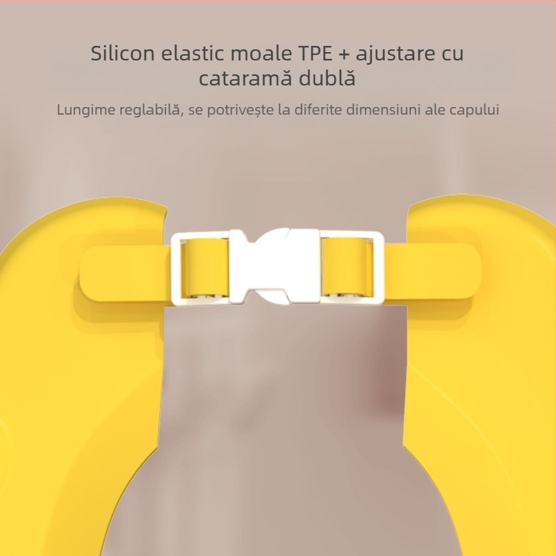 Șampon pentru bebeluși, artefact din silicon, protecție pentru urechi pentru copii, capac de duș reglabil pentru bebeluși, capac impermeabil pentru duș, capac de șampon