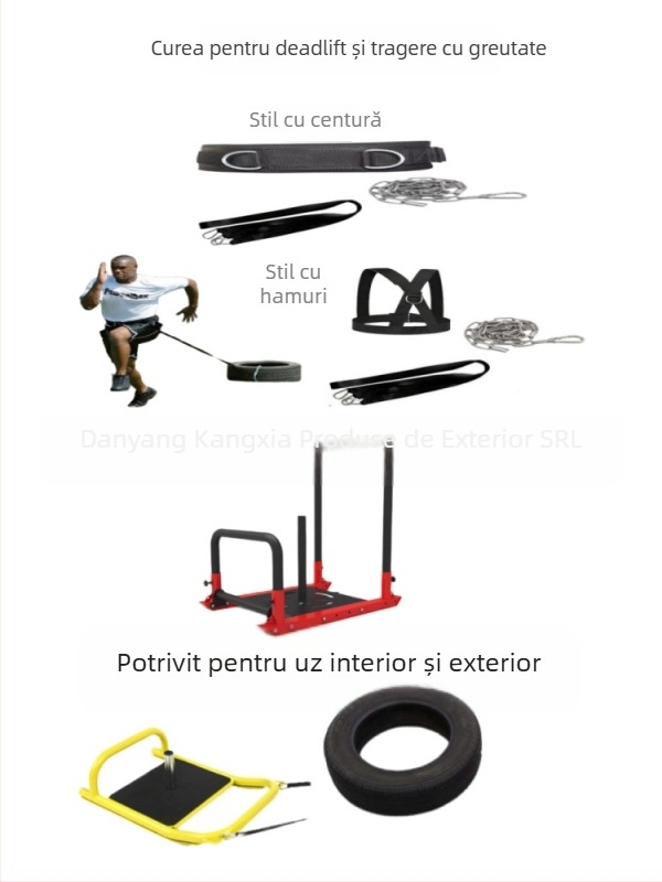 Sanie pentru atletism, curea antiderapantă pentru sanie, cu sanie explozivă, echipament de antrenament pentru acasă, cu sanie push-pull, explozivă, familie