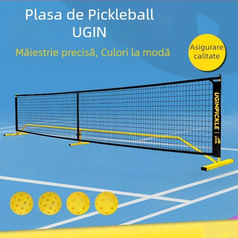 Plasă de pickleball portabilă, plasă de tenis pentru exterior, suport pentru plasă de tenis pentru interior și exterior