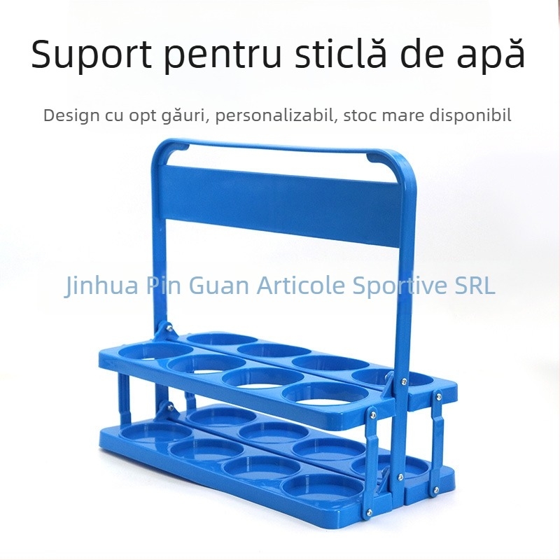 Suport motivațional pentru sticle de apă, suport pentru sticle de apă pentru antrenor de fotbal, suport pentru pahare de apă pentru fotbal, suport portabil pentru sticle de apă, set de 8 suporturi pentru sticle de apă