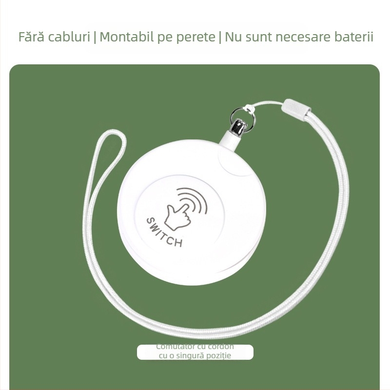 Comutator wireless autogenerator de uz casnic, cu control unic sau dual, control multiplu, fără cablare, fără pastă aleatorie, fără baterii, apăsare ușoară