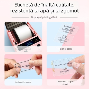 Detongningyou Etichetă transparentă pentru cosmetice Certificat Nume Autocolant Living Room Bucătărie Etichetă transparentă autocolantă