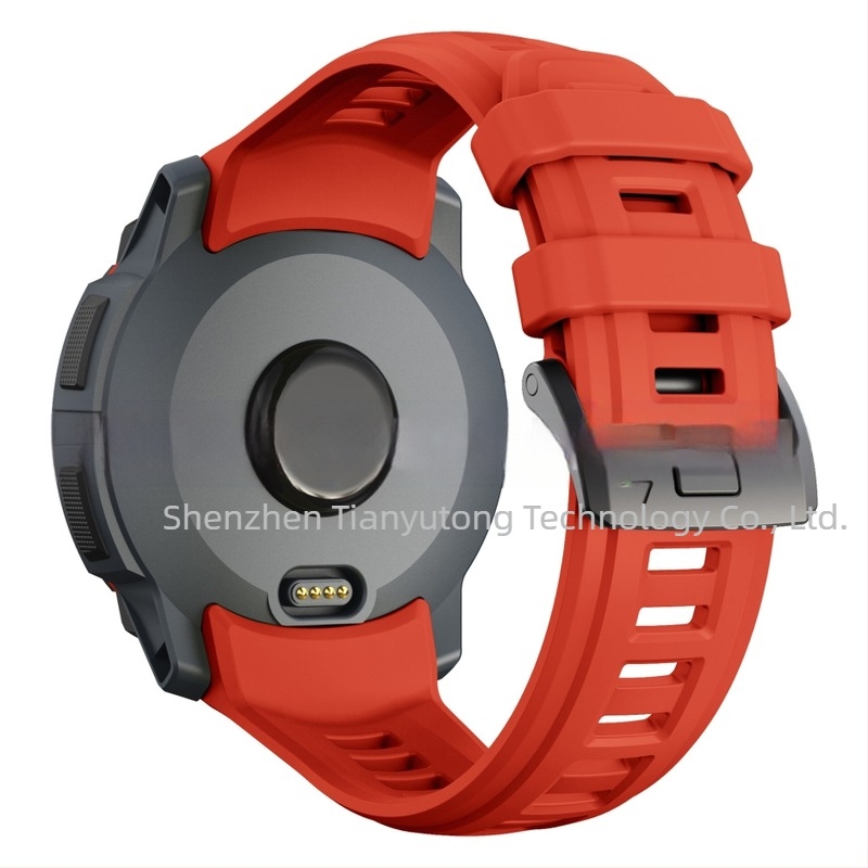 Potrivit pentru Garmin Instinct 3 AMOLED Curea oficială din silicon de 50 mm Instinct 3