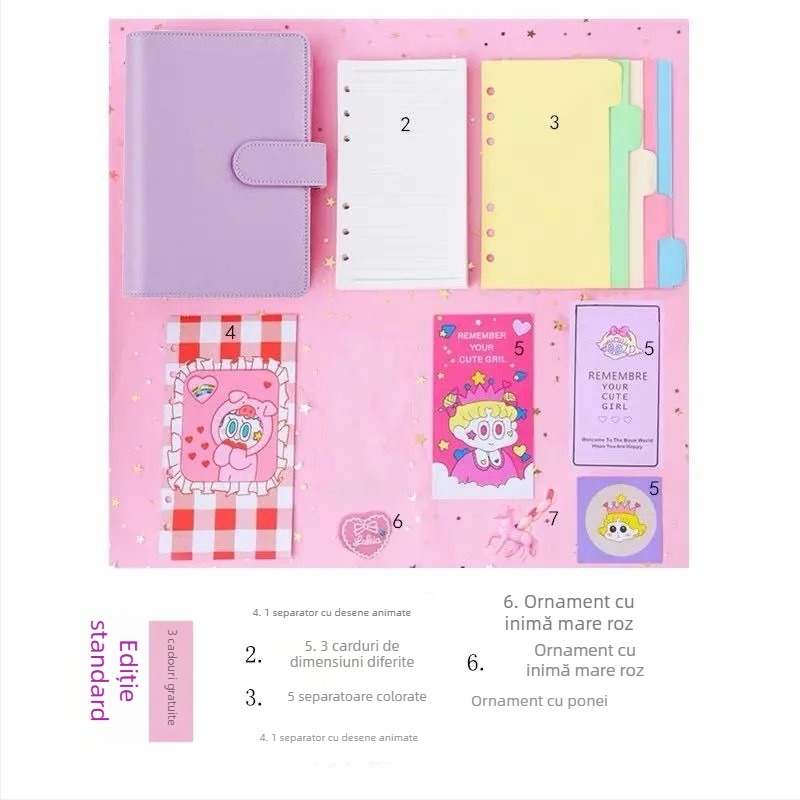 Set de cărți de noroc cu zâne pentru fete, drăguț și super drăguț, macaroane, stil japonez, despre cărțile de noroc cu zâne, cărți de noroc populare