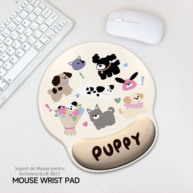 Pad pentru mouse cu pictură în ulei de Monet, pad pentru încheietura mâinii, suport pentru tastatură, pad pentru mouse, pad pentru încheietura mâinii pentru bărbați și femei, pad pentru birou