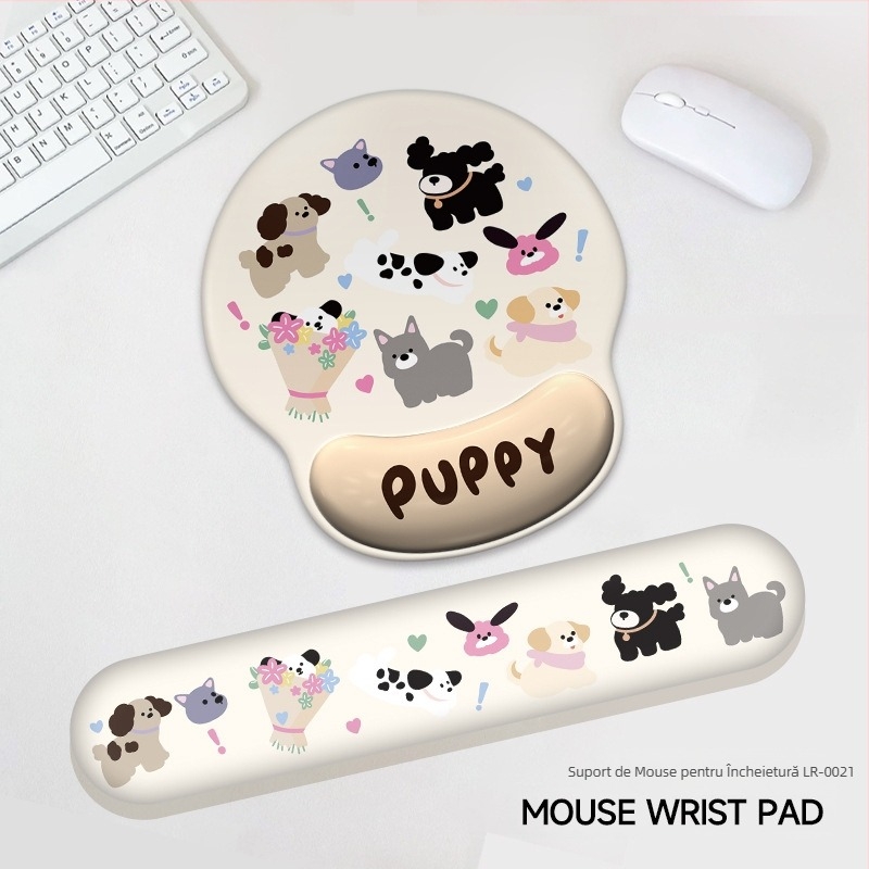 Pad pentru mouse cu pictură în ulei de Monet, pad pentru încheietura mâinii, suport pentru tastatură, pad pentru mouse, pad pentru încheietura mâinii pentru bărbați și femei, pad pentru birou