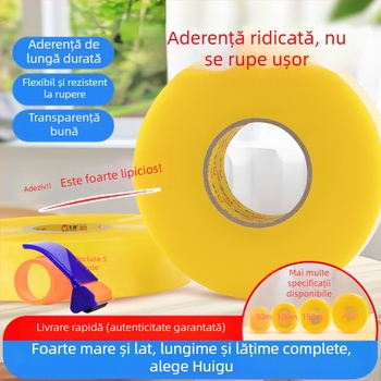 [Produs nou] Bandă transparentă de etanșare pentru ambalaje expres Bandă de etanșare Rolă mare de bandă lată