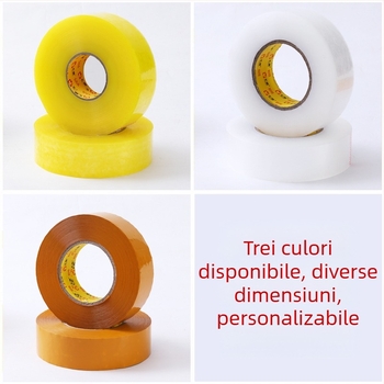 [Produs nou] Bandă transparentă de etanșare pentru ambalaje expres Bandă de etanșare Rolă mare de bandă lată