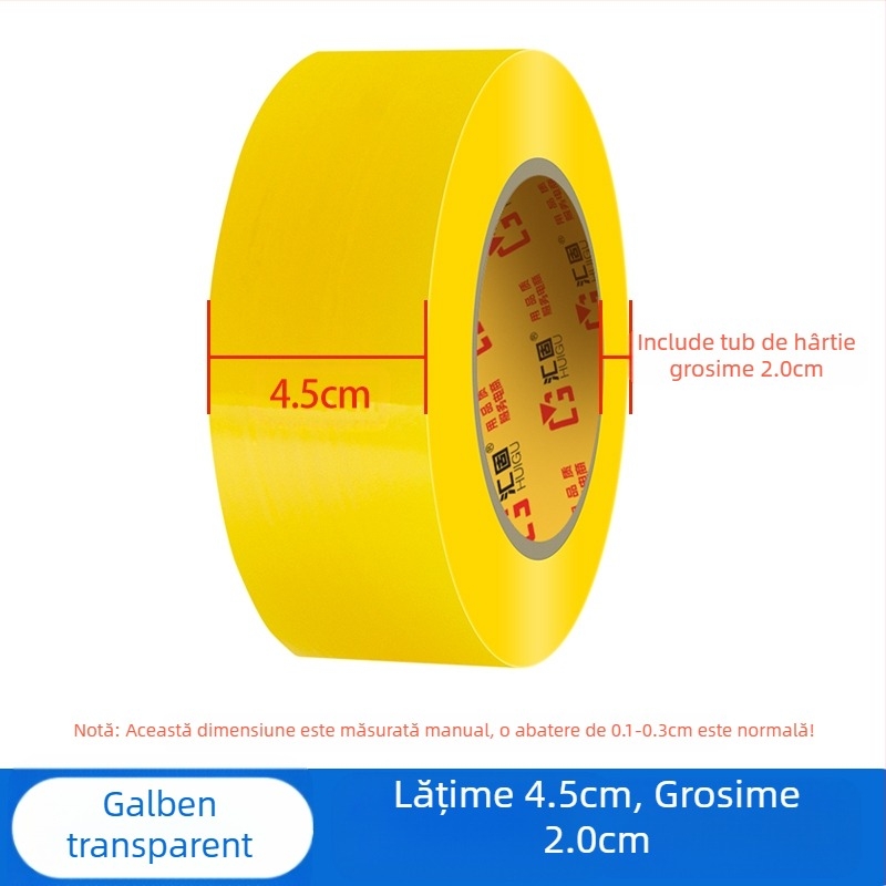 [Produs nou] Bandă transparentă de etanșare pentru ambalaje expres Bandă de etanșare Rolă mare de bandă lată