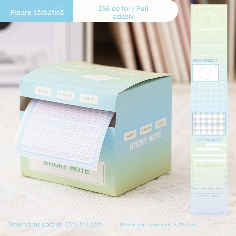Notițe adezive detașabile, hârtie creativă și atractivă pentru întrebări greșite, autocolante speciale pentru examenul de admitere la studii postuniversitare pentru elevii de gimnaziu