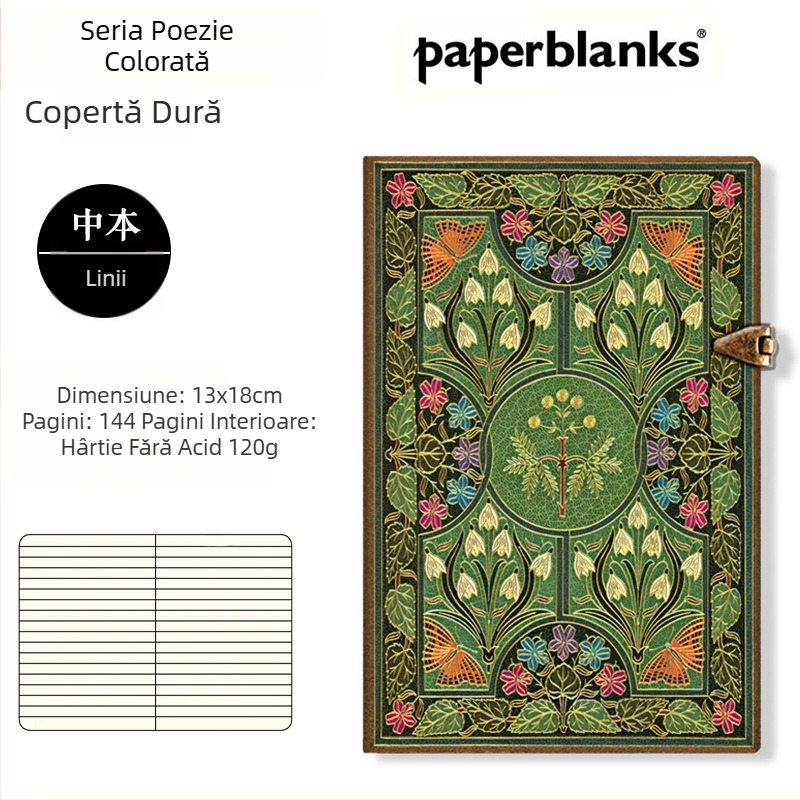 Caiet poetic colorat, Mimosa, poezie de dragoste, blocnotes, manual mic și proaspăt, cadou rafinat pentru studenți