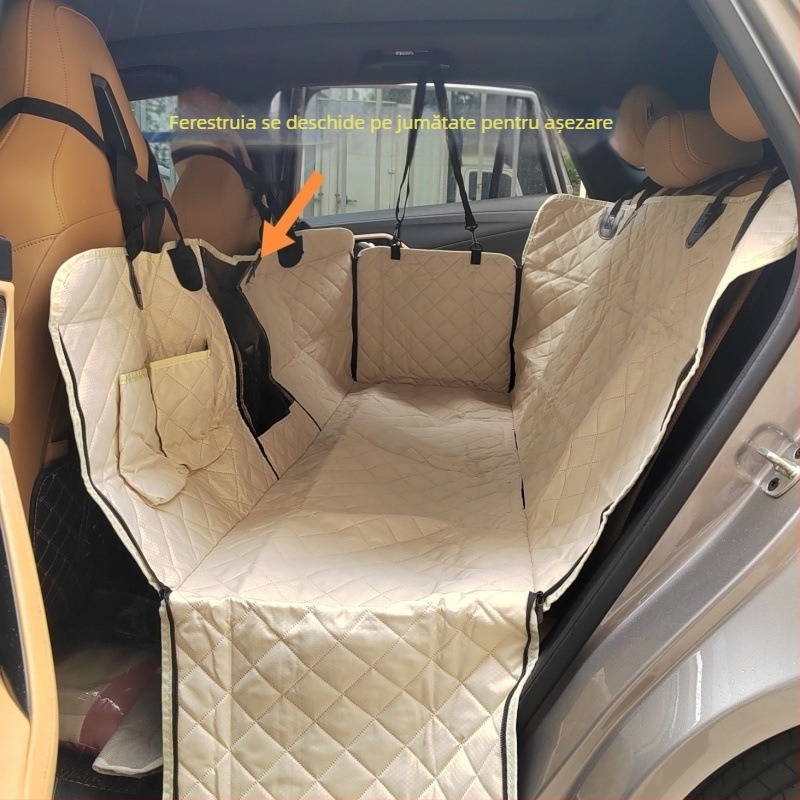 Câine plimbare cu mașina artefact auto pernă pentru animale de companie impermeabilă anti-murdar pernă banchetă spate auto pernă pentru animale de companie outlet din fabrică