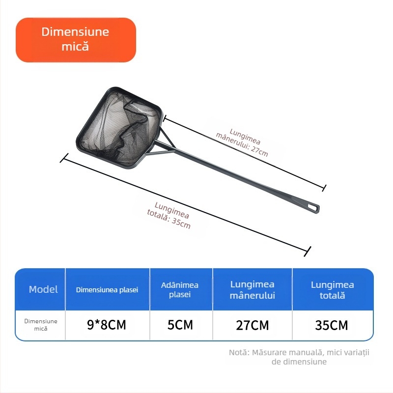 Plasă de pescuit acvariu plasă densă plasă de pescuit mică plasă de pescuit copii plasă de pescuit sac peștișori aurii pești ornamentali recoltare creveți plasă de pescuit sac