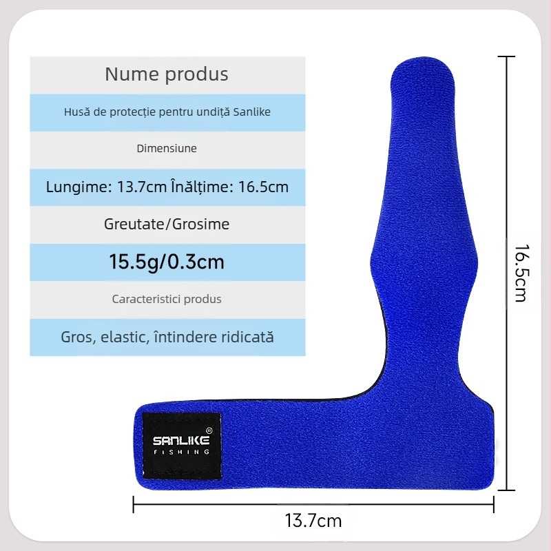 Luya Rod Bundle Rod cu Rod ușor protector capac roată de picurare roată de filare legare roată de înfășurare roată cu capac fix de protecție roată