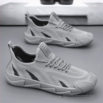 Pantofi sport pentru bărbați, pantofi de vară cu plasă subțire respirabilă, cu plasă țesută, pantofi de siguranță la locul de muncă, talpă moale, antiderapantă, pantofi sport