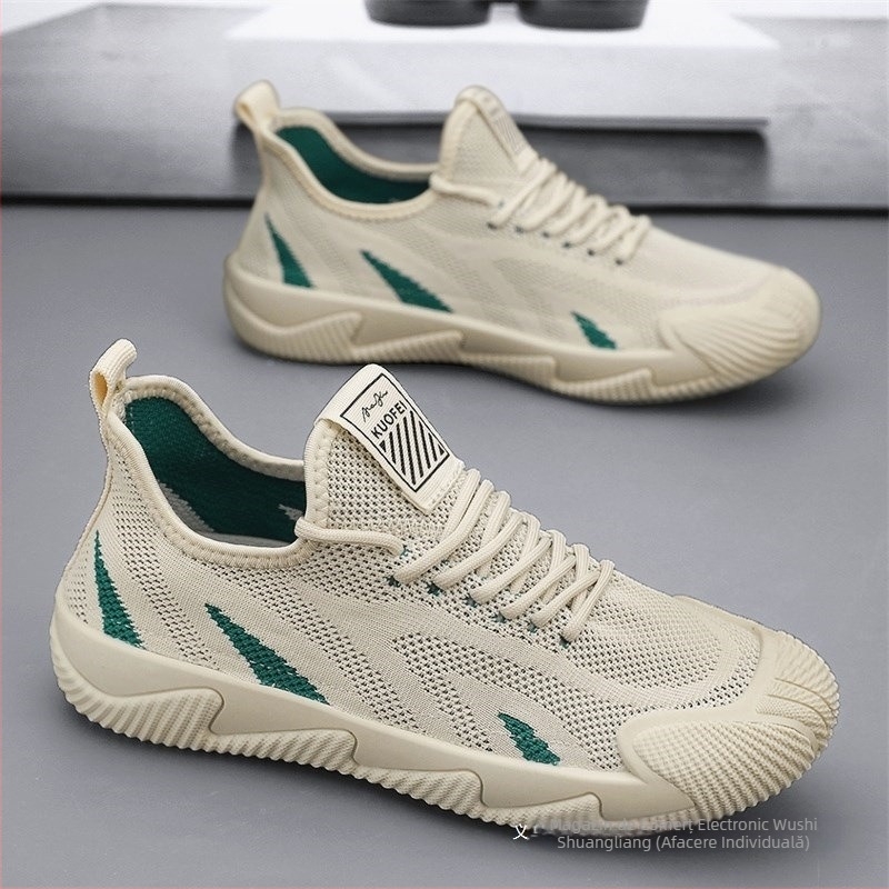 Pantofi sport pentru bărbați, pantofi de vară cu plasă subțire respirabilă, cu plasă țesută, pantofi de siguranță la locul de muncă, talpă moale, antiderapantă, pantofi sport