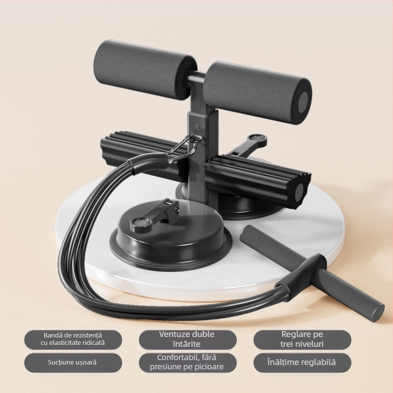 Dispozitiv de curling abdominal, asistent Sit-Up, echipament de fitness pentru persoane leneșe, antrenor de mușchi abdominali pentru picioare și talie, en-gros