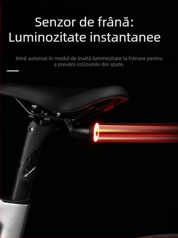 Eslnf Bicicletă Coada Lumină Reîncărcabilă de Mare Rezistență Noapte Ciclism Lumină Rutieră Bicicletă Ciclism Lumină Mountain Bike Ciclism Echipament